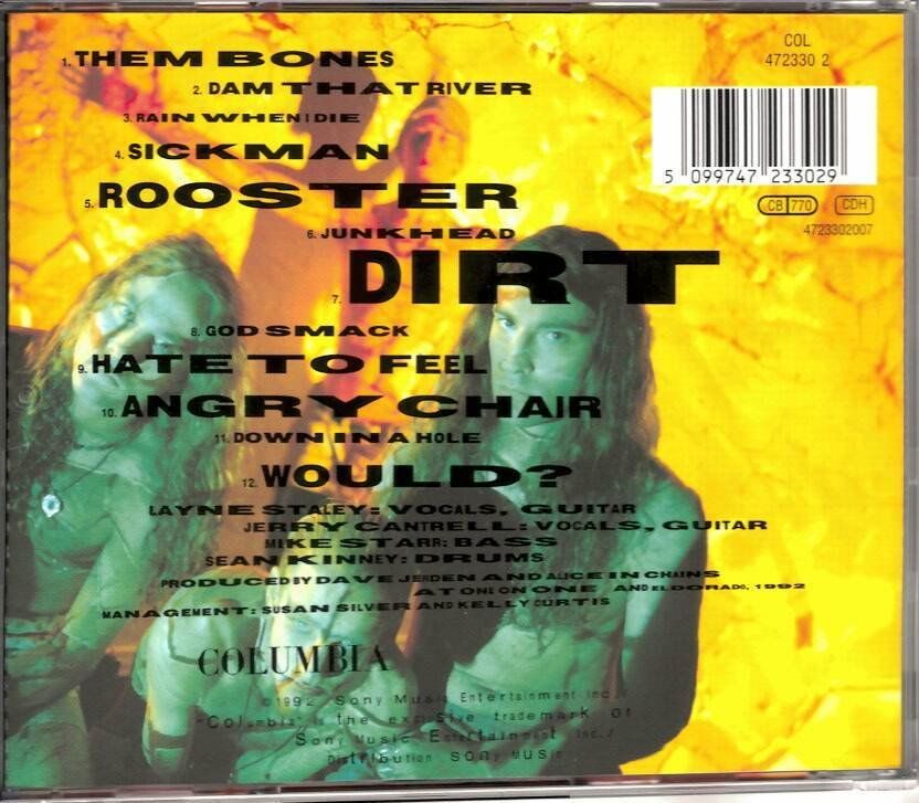 CDs: Alice in Chains - Dirt (CD) – Gebraucht aus Winterthur von  1