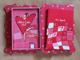Schmuck Box mit Tagebuch und Lexikon