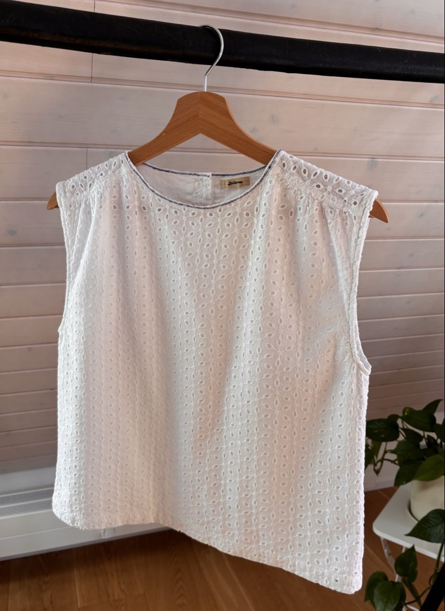 Bellerose Camicette: Bellerose sleeveless summer blouse – Nuovo (secondo la descrizione) da Kilchberg ZH venduto da ben_pc68 5
