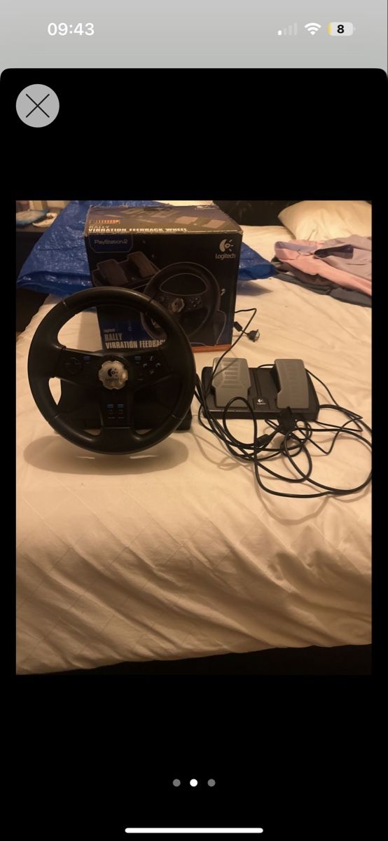 Sony Console: Volant et pedale ps2 – Usato da Chêne-Bougeries venduto da GLM24 1