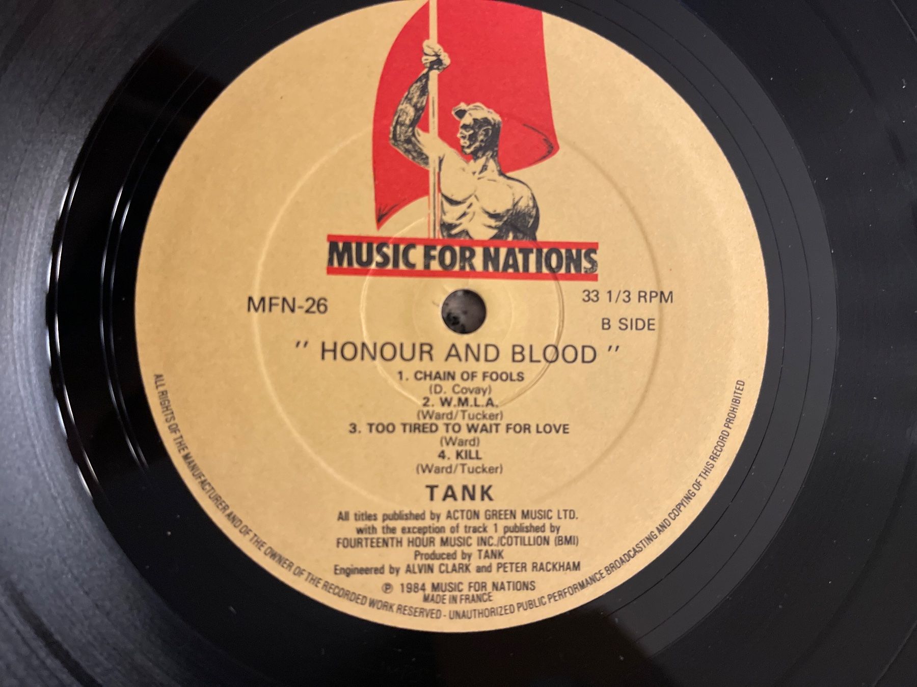 Dischi in vinile: S36/Tank - Hour and Blood – Usato da Frutigen venduto da Philippe_jsp 2
