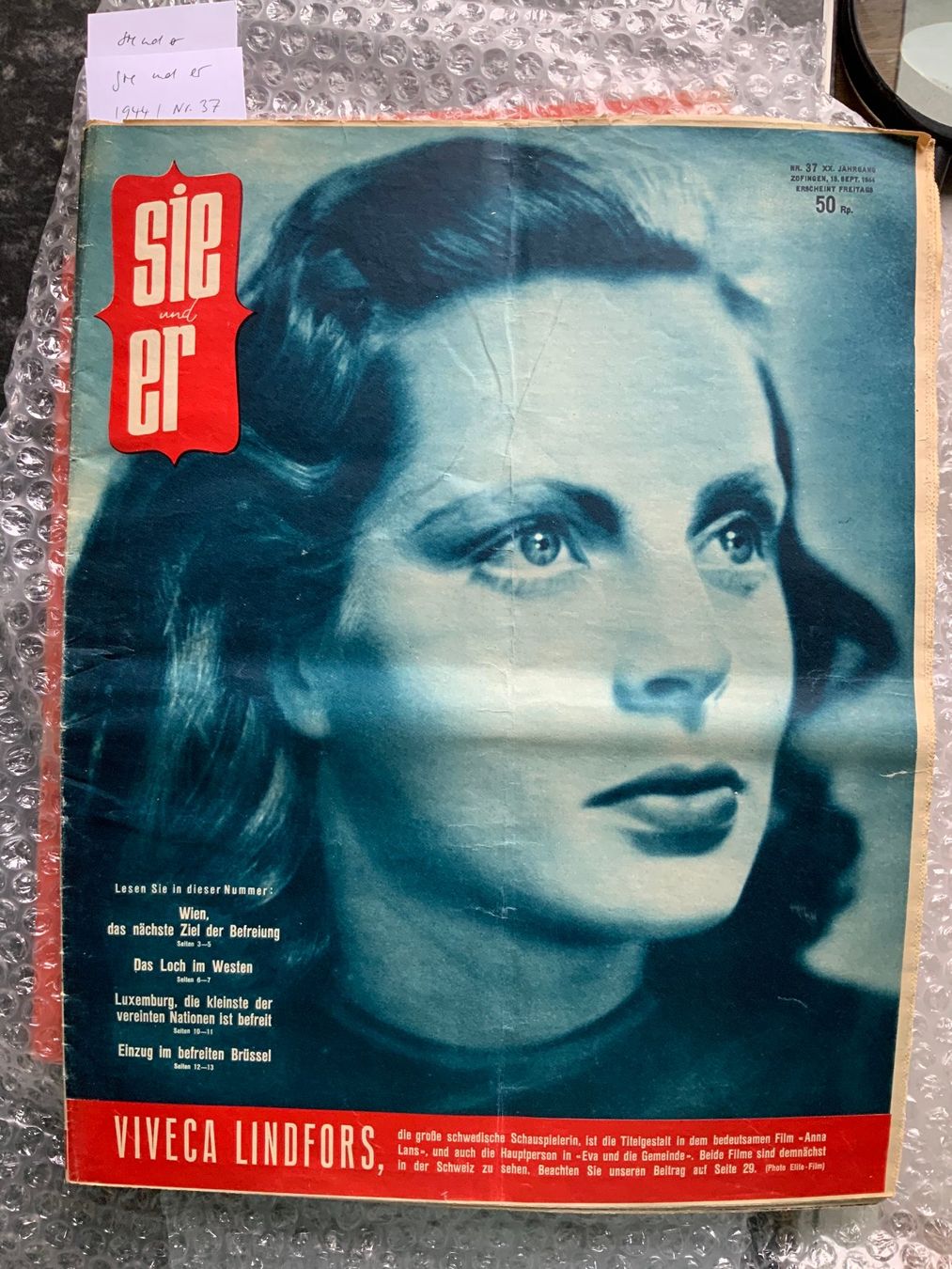 Riviste & Magazine: Sie und Er, Zeitschrift, 1944 – Usato da Malans GR venduto da Antikeobjekte 1