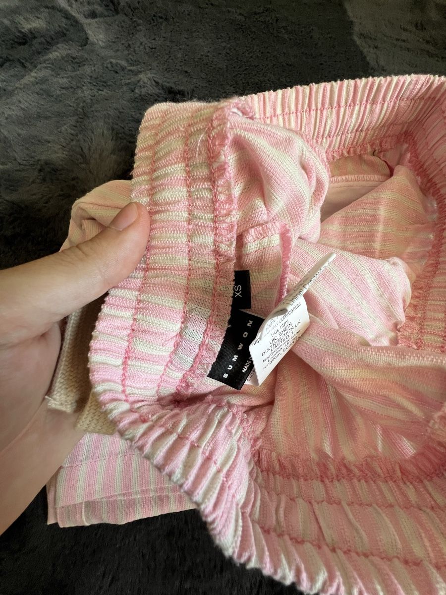 Shein Hosen: Stoff-Hose gestreift  – Neu (gemäss Beschreibung) aus Zürich von motionsell 3