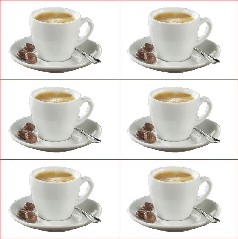 Geschirrsets: Geschirr BISTRO 6Stk. Espressotassen – Neu und originalverpackt aus Wettingen von kochshop