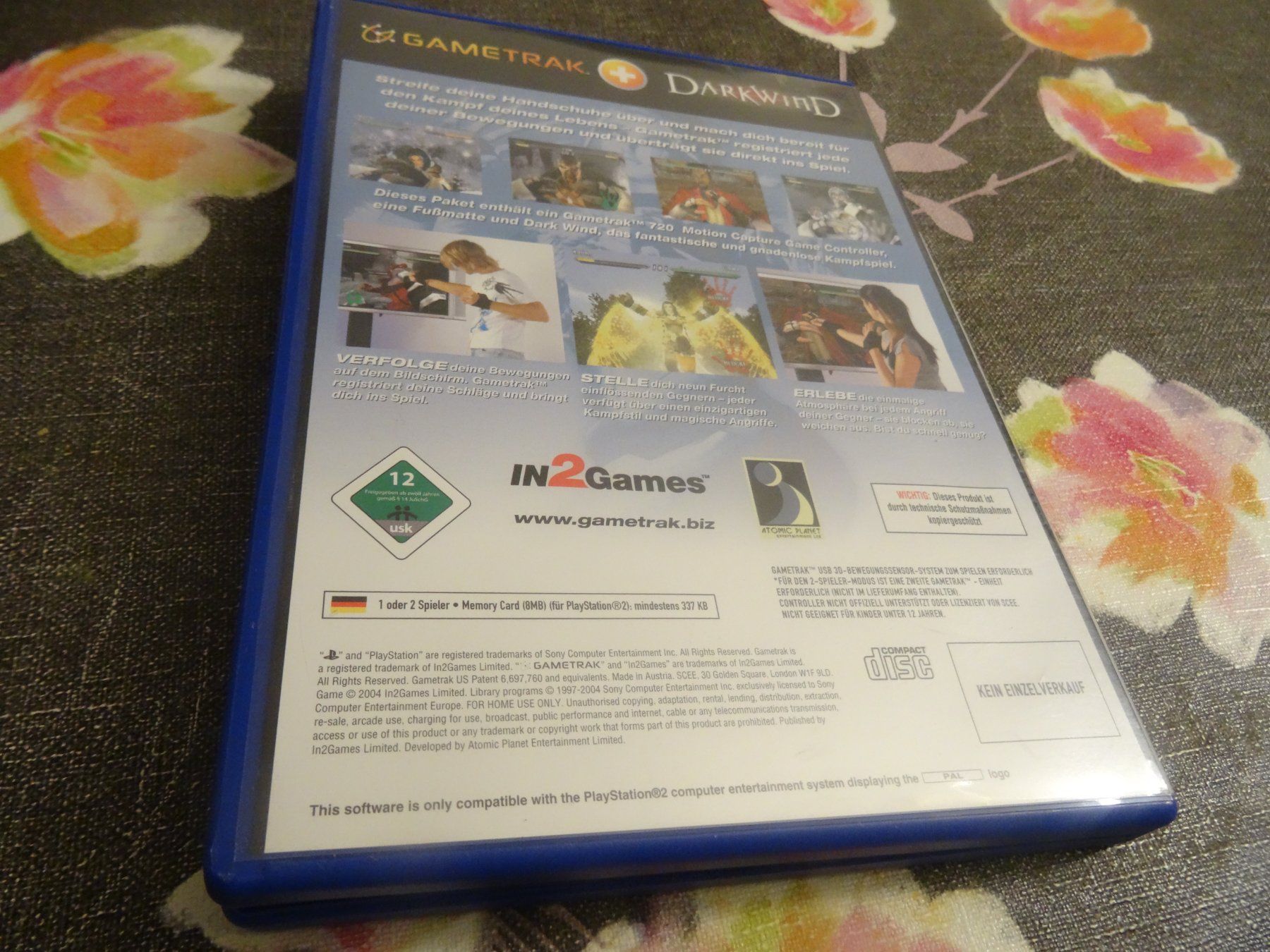 Sony Spiele: Gametrak - Dark Wind PS2 OHNE ZUBEHÖR – Gebraucht aus Olten von Disc-Ausverkauf 2