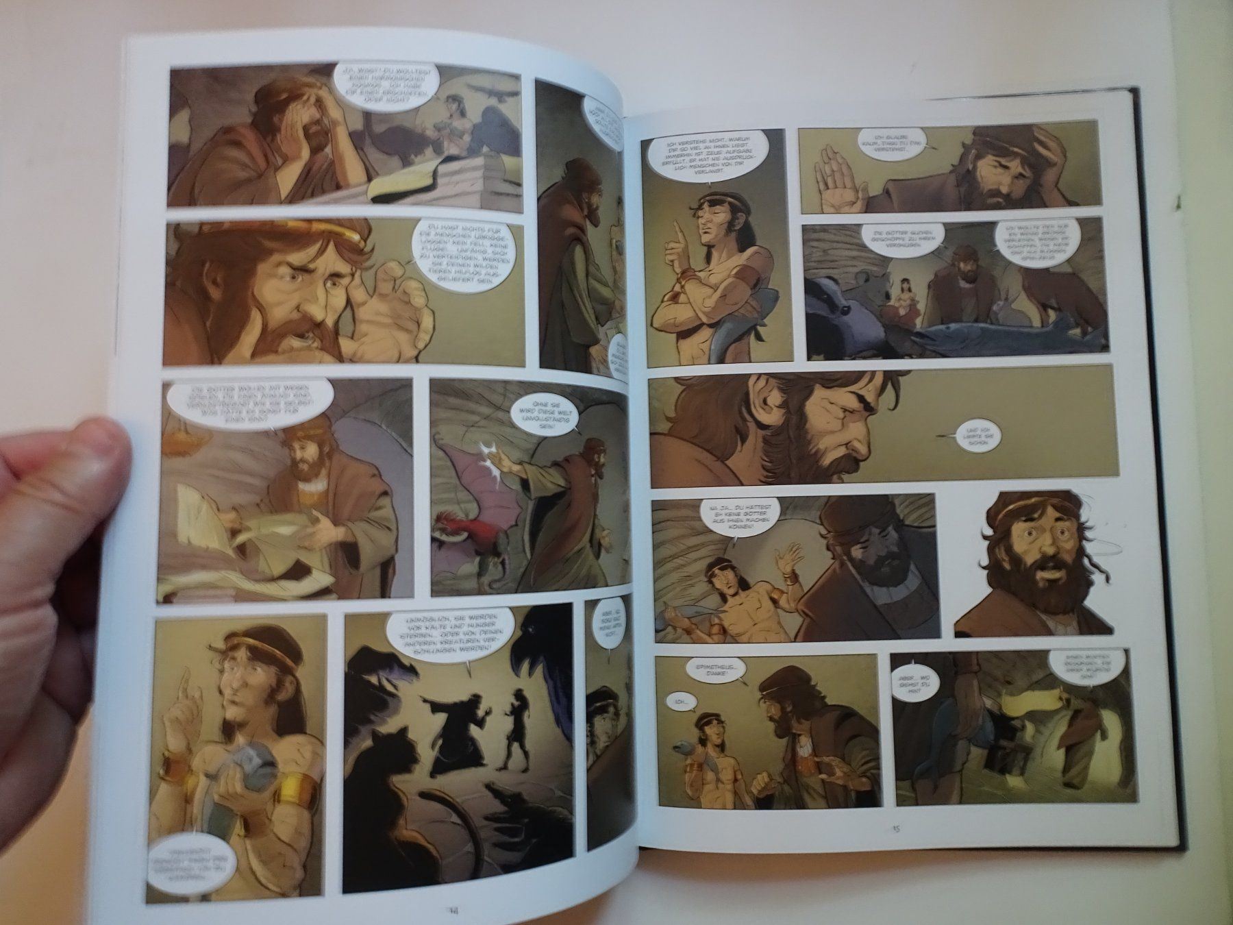 Fumetti: "Mythen der Antike   Prometheus und Pandora Comic – Usato da Schönenwerd venduto da schnitzunddrunter 4
