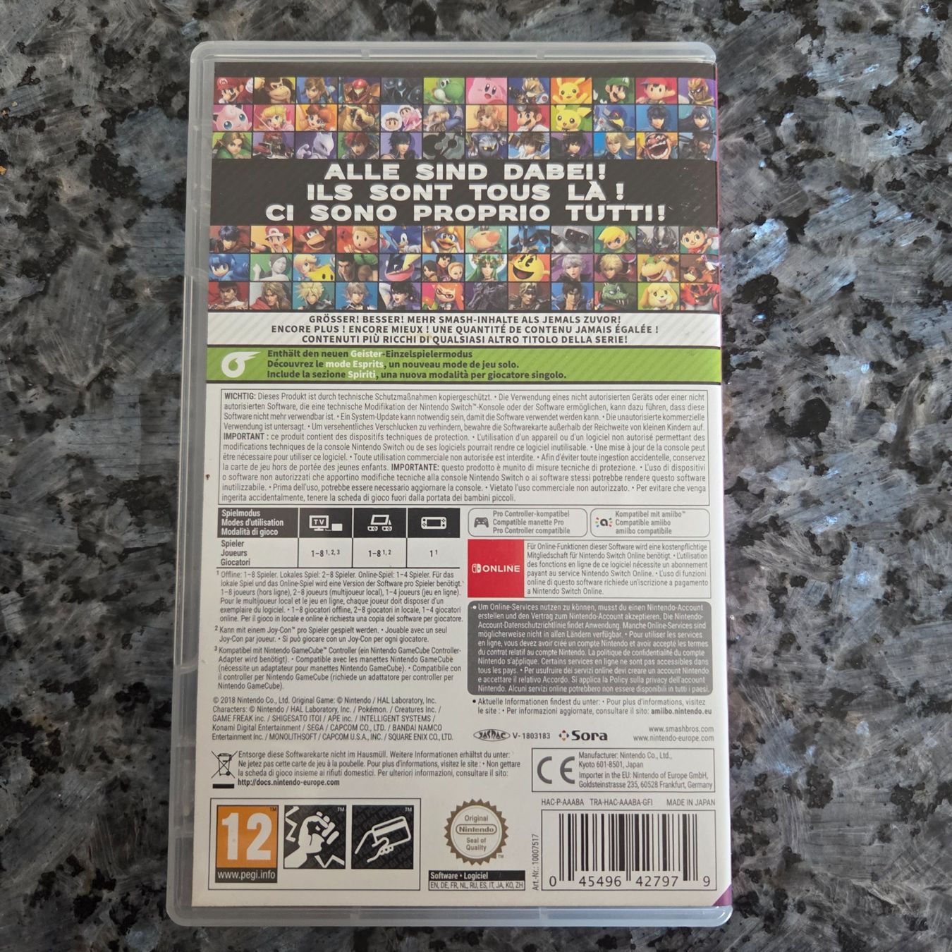Nintendo Spiele: Super Smash Bros Ultimate - Nintendo Switch – Gebraucht aus Vernayaz von Lecoffreromand 1