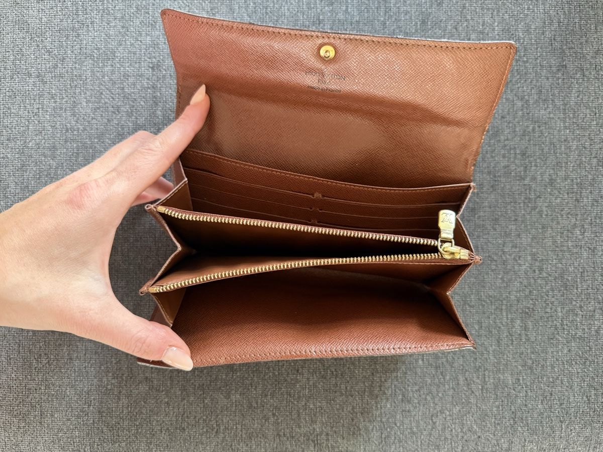 Louis Vuitton Portafogli: Louis Vuitton Sarah Monogram Wallet CT3017 – Usato da Lachen SZ venduto da Sharidr 3