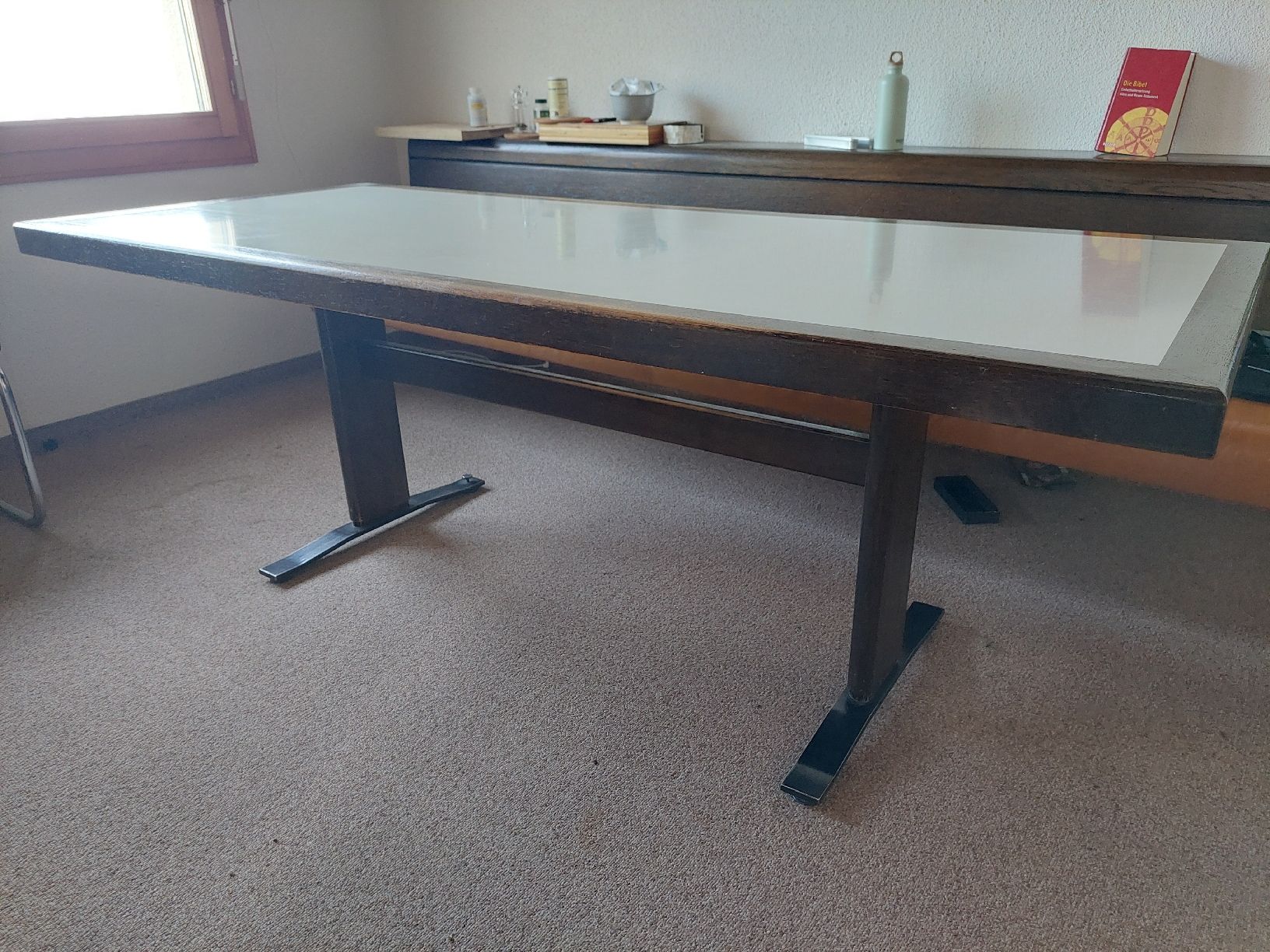 Tische: Extrem massiver Esstisch, Küchentisch ca. 2,00 x 85 cm – Gebraucht aus Brunnen von Livianda