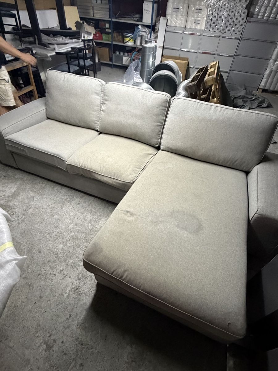 Sofas: IKEA Couch Kivik 3er- Sofa, mittelgrau  – D'occasion à Hochdorf par den_9dg5 4