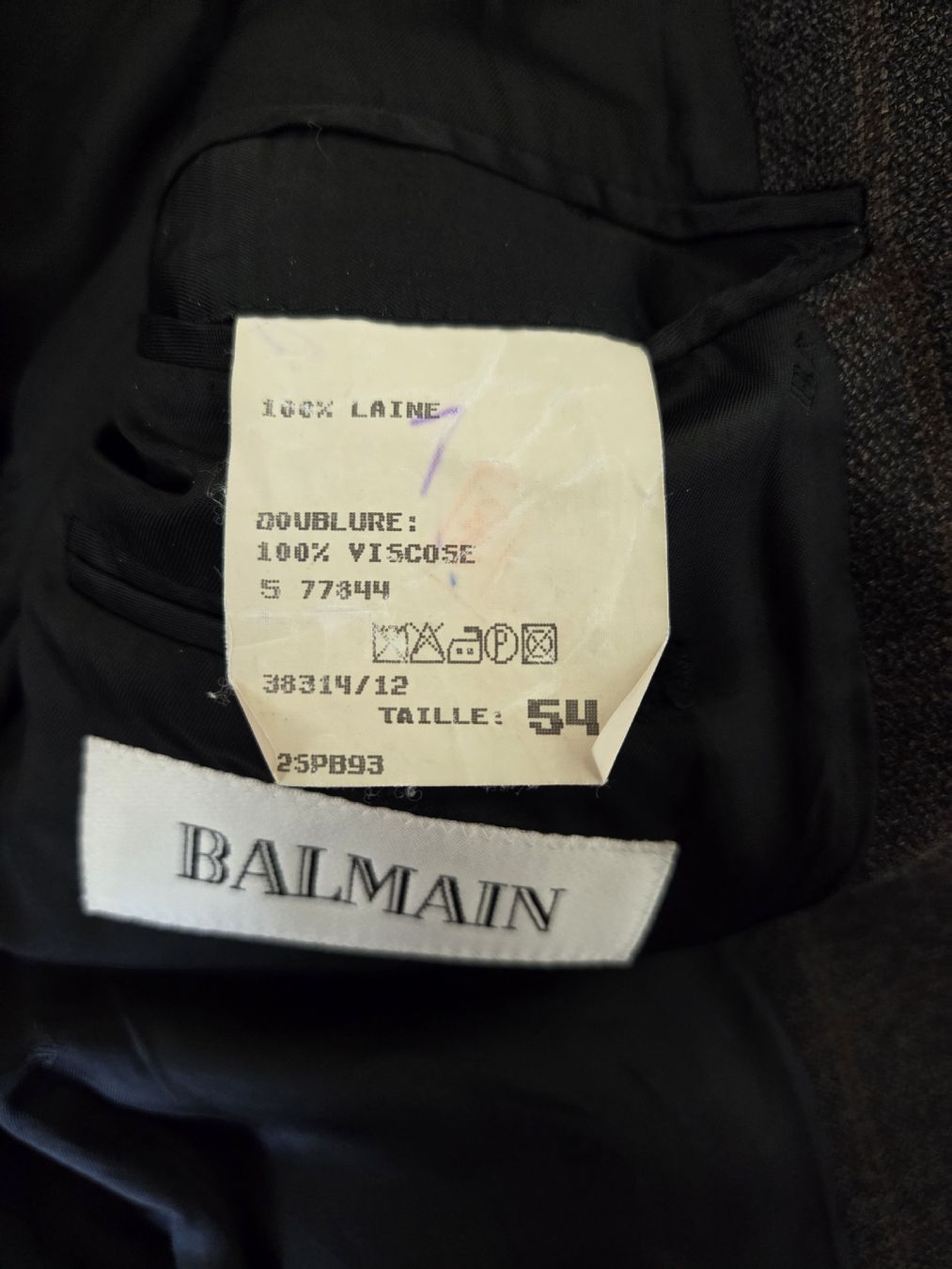Balmain Giacche: Balmain Blazer 54 – Usato da Biel/Bienne venduto da Totalkelly 2