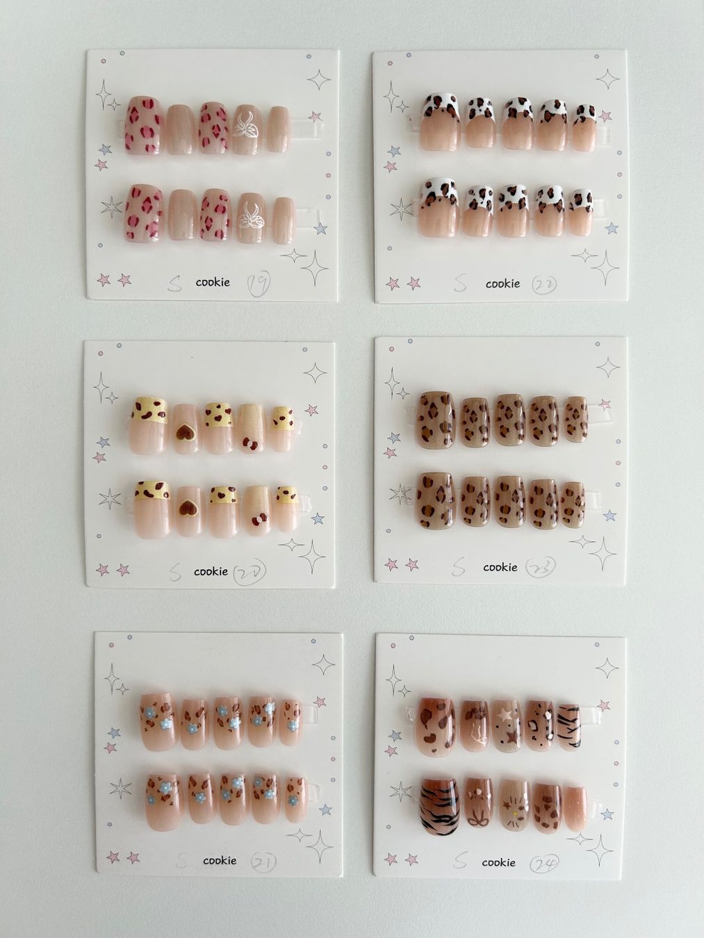 Unghie finte: Press-on nail  - New - short square - size S – Nuovo (secondo la descrizione) da Basel venduto da lau_982w 4