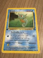 Pokémon Karte Seeper 1. Edition deutsch gebrauchter Zustand