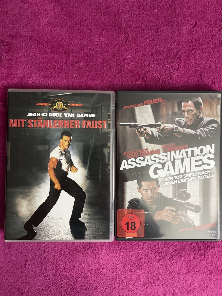 Tutti i DVDs: 2 DVDs: Assassination Games / Mit stählerner Faust (Jean Cla – Usato da Unterkulm venduto da EmanuelG01