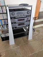 Musikanlage mit Rack
