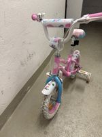 Kinderfahrrad rosa mit Stützrädern gut erhalten