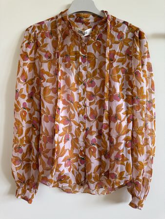 Chemisier Diane von Furstenberg  - Taille 4, soie, Neuf !