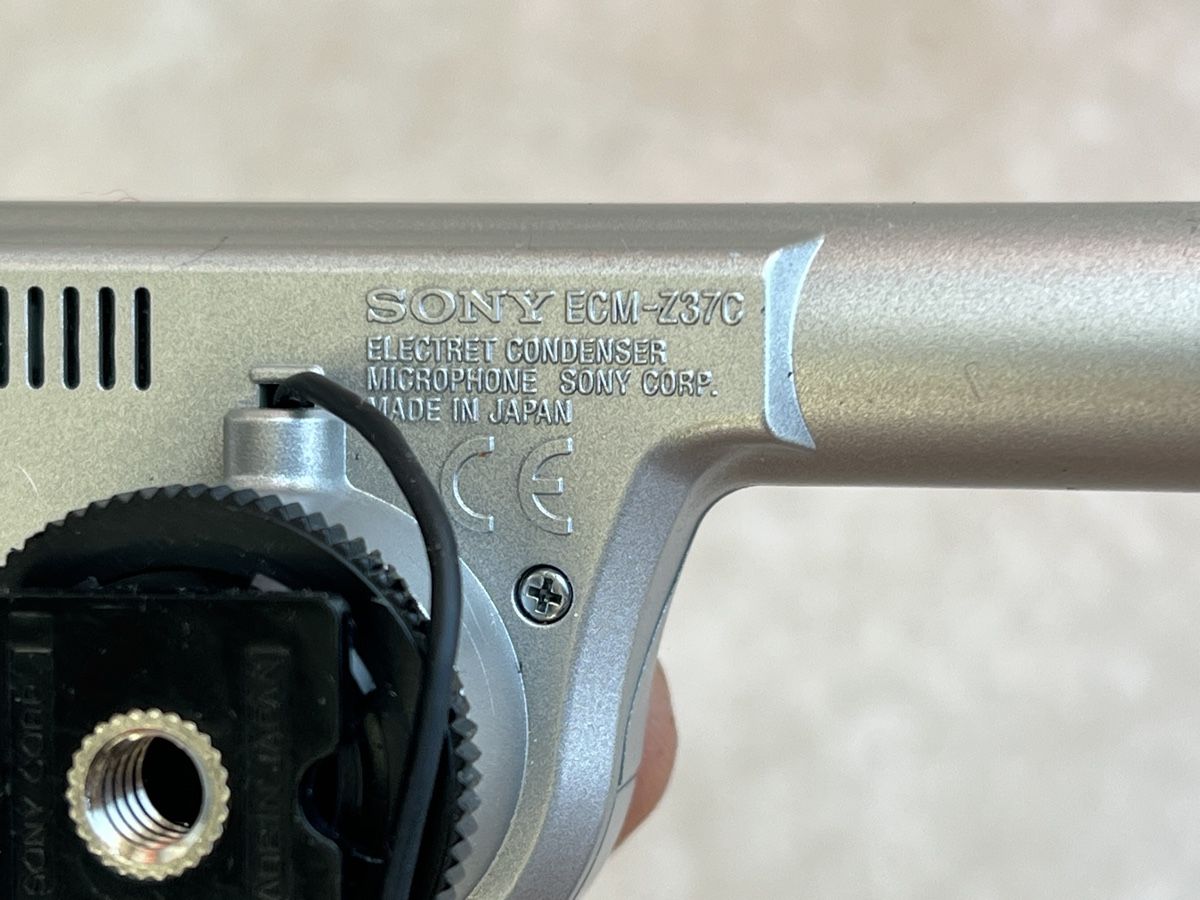 Sony Mikrofone: Sony Ecm-z37c mono microphone – Gebraucht aus Thônex von lufoto 2