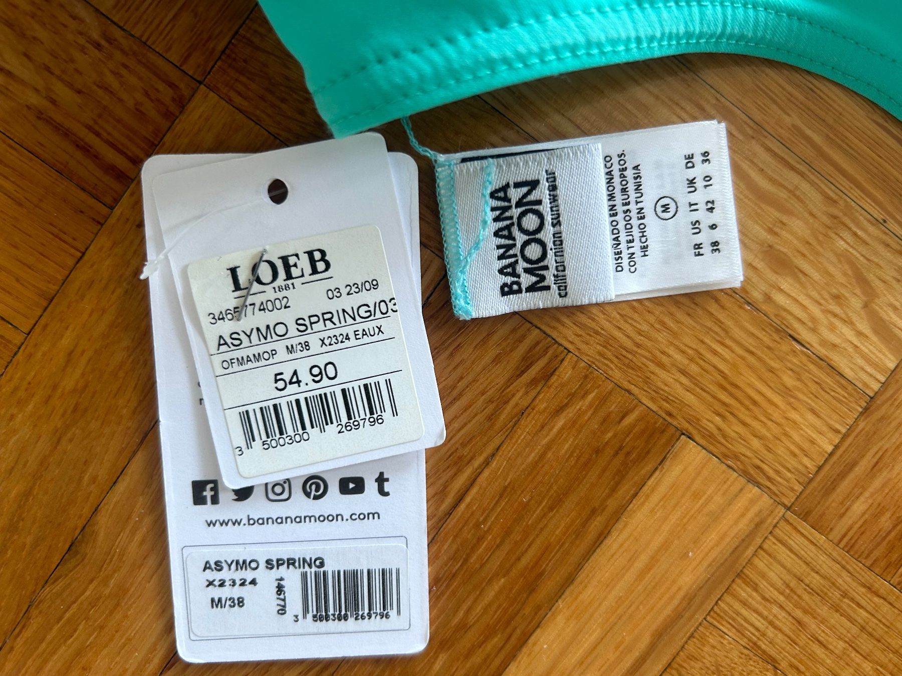 Costumi da bagno & Bikini: Banana Moon Bikini Set Gr. M – Nuovo e nell'imballaggio originale da Genève venduto da sunandwind 2