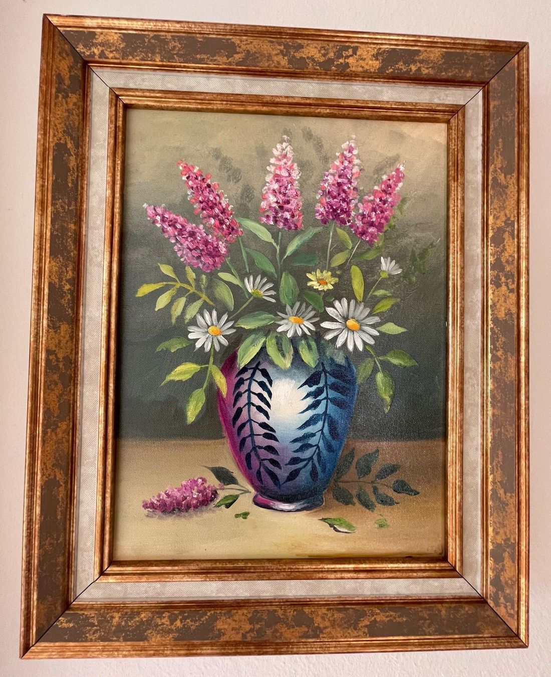 Posters & Illustrations: Ölgemälde Blumen – D'occasion à Weiningen ZH par ernesto24