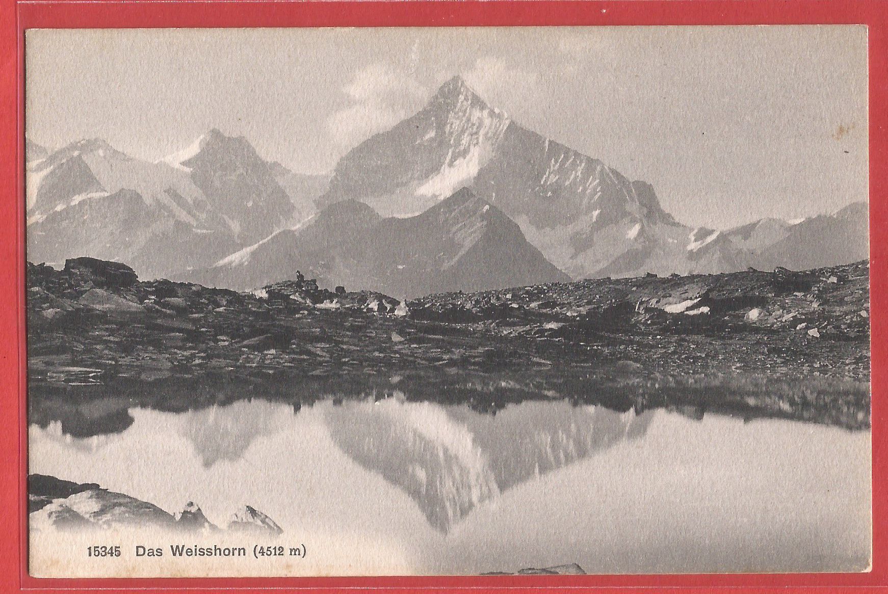 Cartoline postali: Weisshorn bei Randa - ca. 1915 – Usato da Fislisbach venduto da Porano