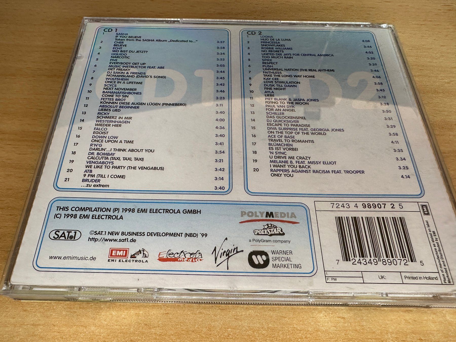 CDs: Various – Megahits 99 Die Erste - 2 CD – Gebraucht aus Rikon im Tösstal von Alpenmutz 1