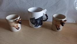 Katzenfiguren, Katzentassen, Sammlerstücke🐈‍⬛ (Deko)