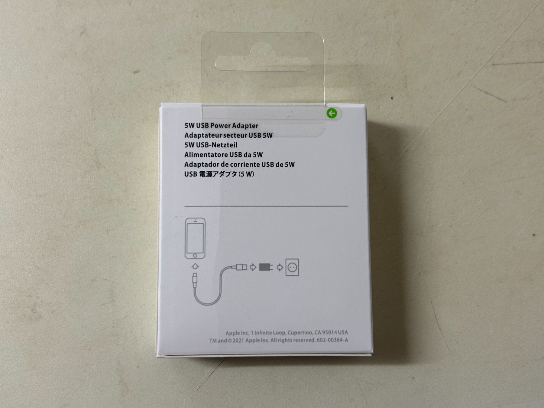 Apple Cavi: Original Apple USB Power Adapter 5W – Nuovo e nell'imballaggio originale da Hombrechtikon venduto da SPS-Liquidationen 1