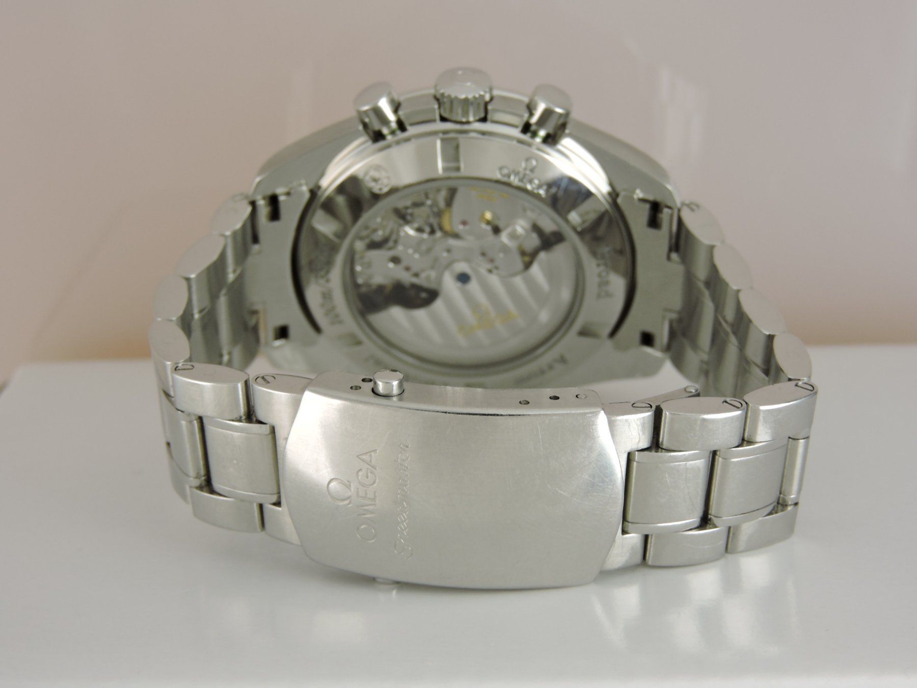 Omega Orologi: 2014 Omega Speedmaster Broad Arrow 44.25mm - Serviced, B&P – Usato da Bern venduto da Vintage-Oyster 8