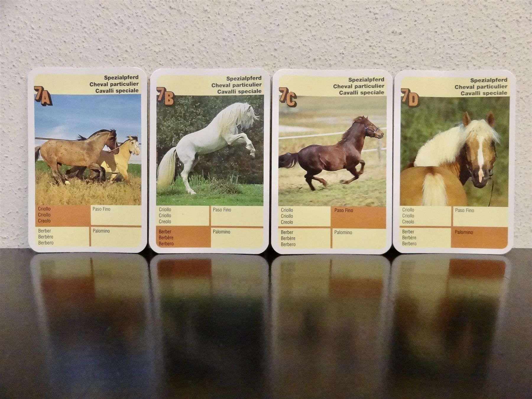 Ravensburger Giochi: Quartett TIER-QUARTETT PFERDE PFERD – Usato da Kerzers venduto da wisaundso 8