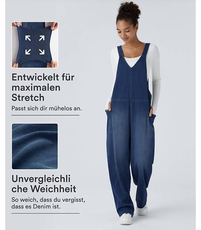 Jumpsuits: Elastic jeans jumpsuit – Neu und originalverpackt aus Basel von bel_67xb 2