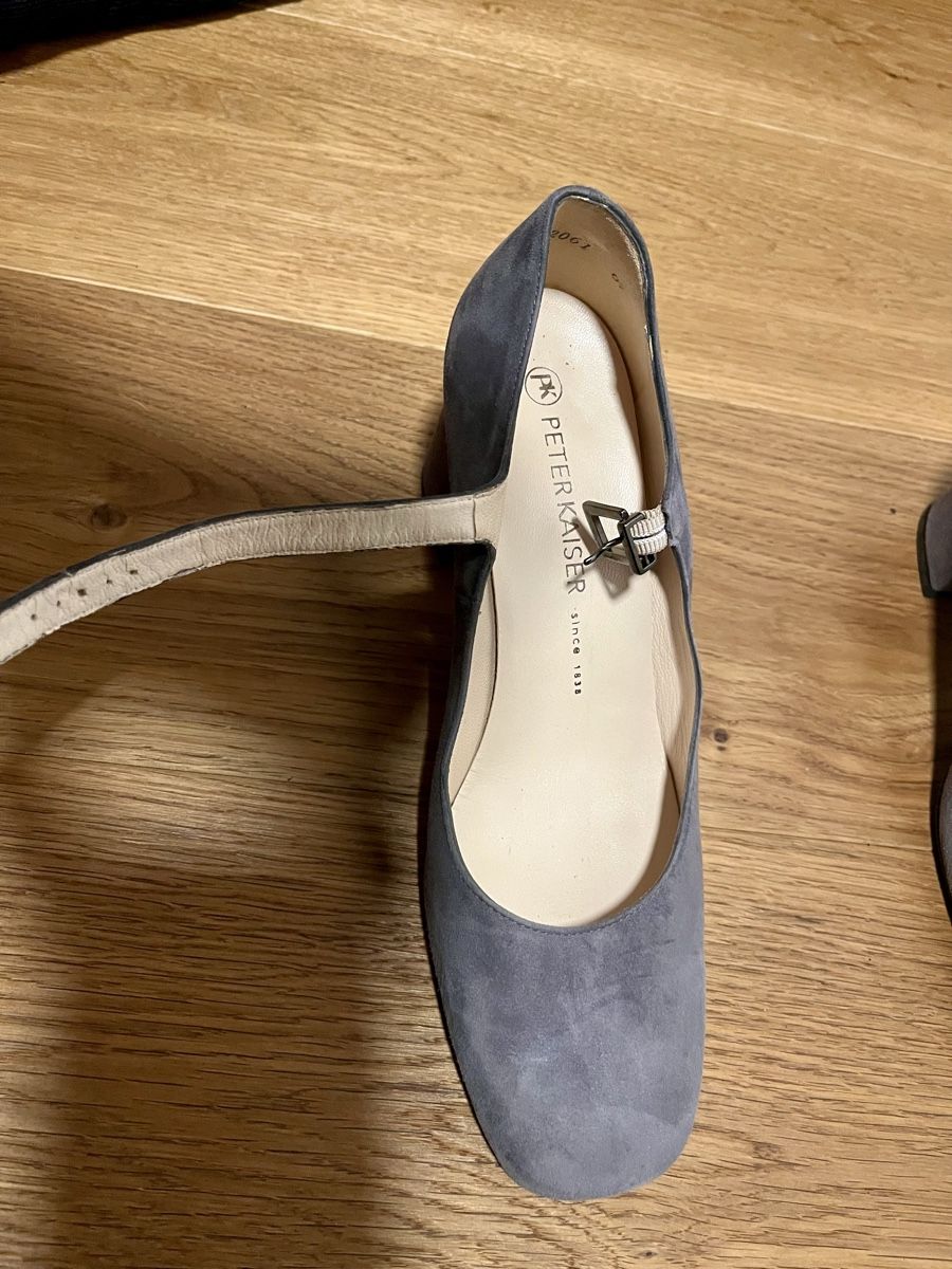 Scarpe da donna: Peter Kaiser Sandale in grauem Wildleder – Nuovo (secondo la descrizione) da Baden venduto da ale_ys5b 4