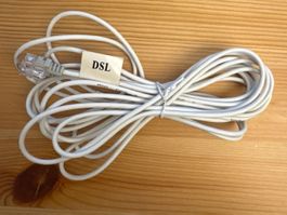 Ethernet-Kabel DSL, 4 Meter, neu