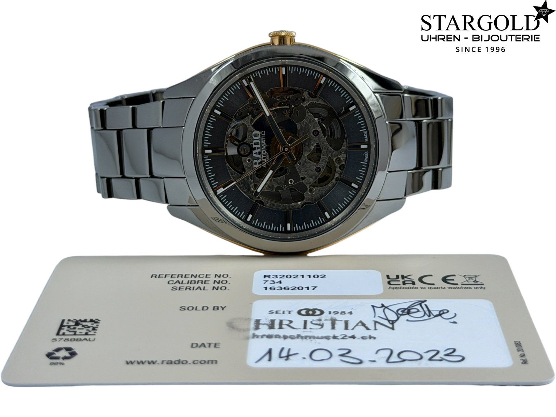 Rado Uhren: Rado HyperChrome Automatik - R32021102 – Gebraucht aus Zürich von Stargold-Uhren 1