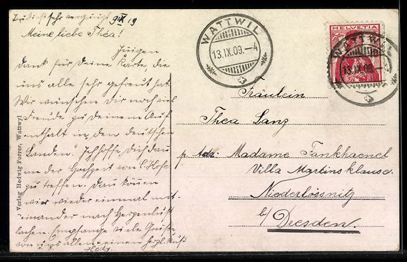 Cartes postales: AK Wattwyl, Yberg – D'occasion à Berlin par bartko-reher 1