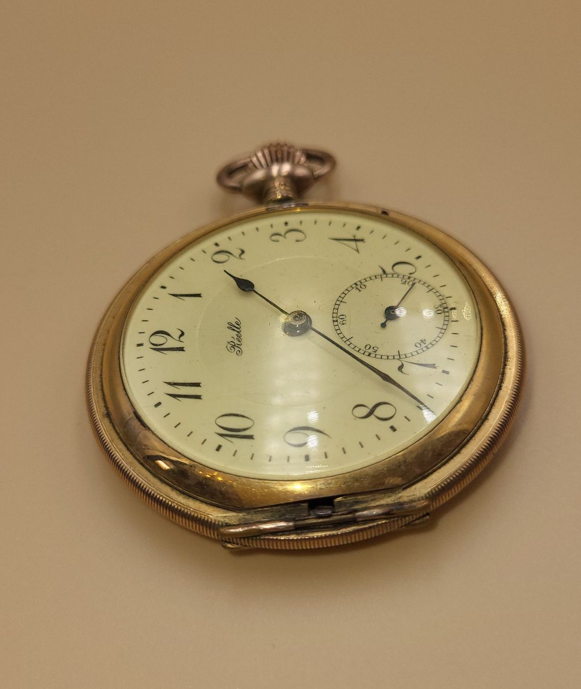 Orologi: Antike RIELLE taschenuhr – Usato da Wald ZH venduto da SwissPawnshop 3