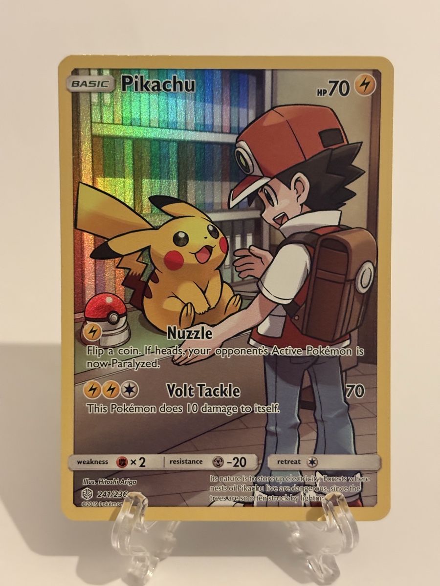 Pokémon Sammelbilder & Trading cards: Pikachu CEC 241 - Cosmic Eclipse - EN – Neu (gemäss Beschreibung) aus Lausanne von Mao_Chrm