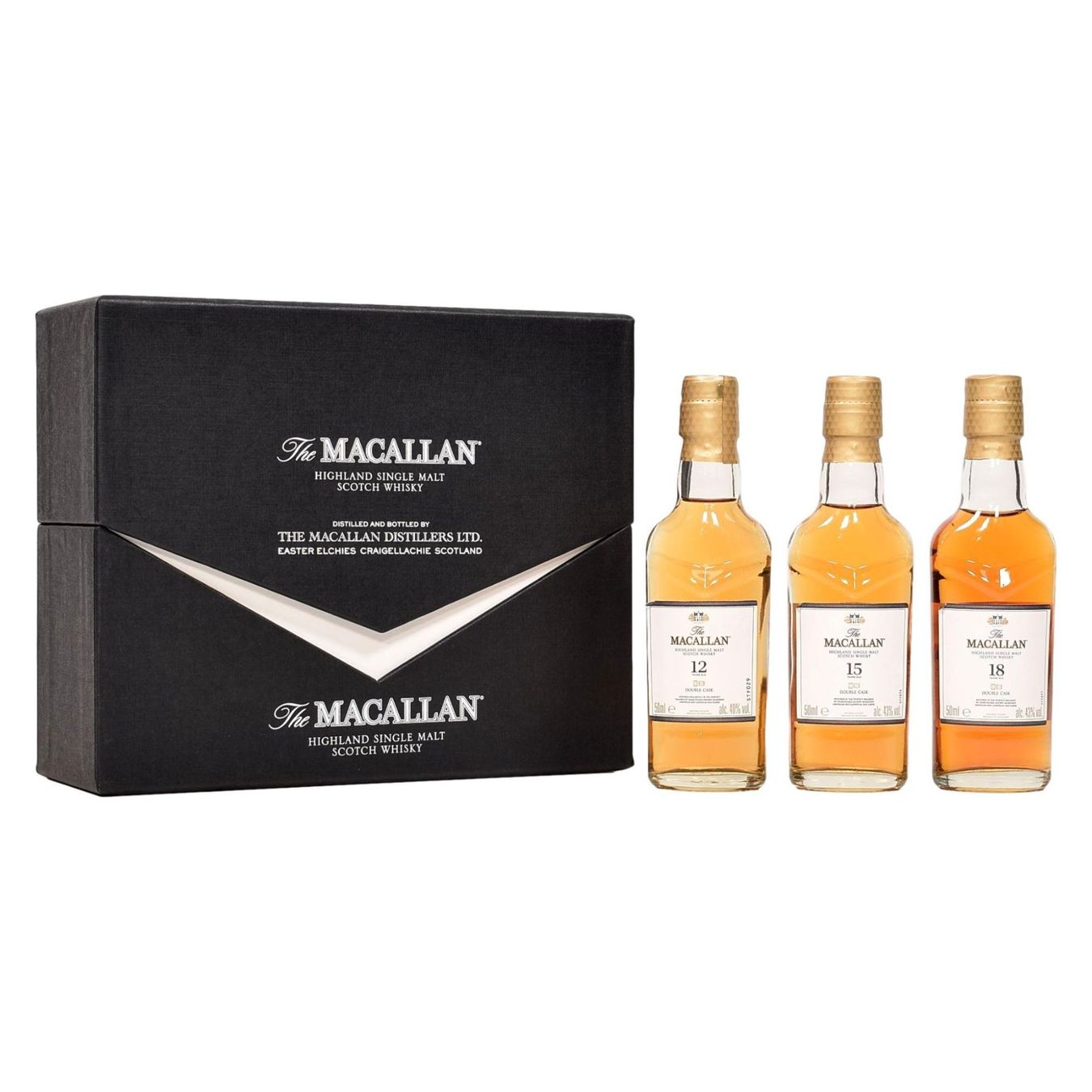 Macallan Bevande alcoliche: Macallan Tasting Set - The Double Cask Tasting Experience – Nuovo e nell'imballaggio originale da Bouveret venduto da Exclusive_Spirits