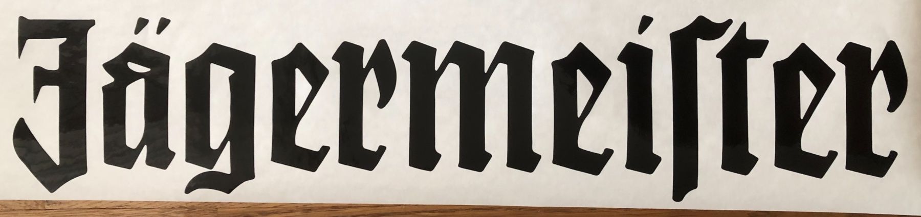 Sticker: JÄGERMEISTER  Aufkleber Top Angebot – Nuovo (secondo la descrizione) da Aarau venduto da Foruschweiz
