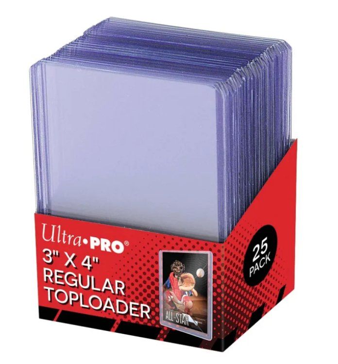 Sammelbilder & Trading cards: Ultra Pro - 3" x 4" Clear Regular Toploader (25 pieces) – Neu und originalverpackt aus Kloten von dermedic22
