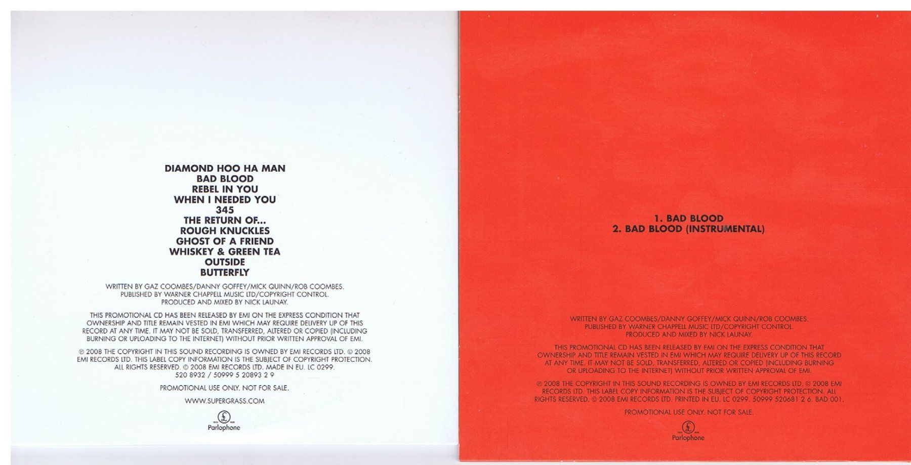 CDs: 2 Demo CDs "Supergrass" – Gebraucht aus Unterengstringen von Lastchance 1