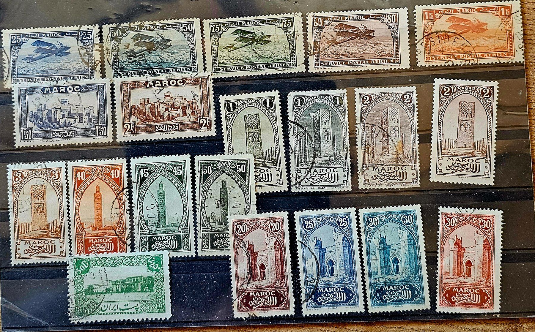 Tutti i francobolli: MAROC timbres anciens – Usato da Les Valettes venduto da Nuba1
