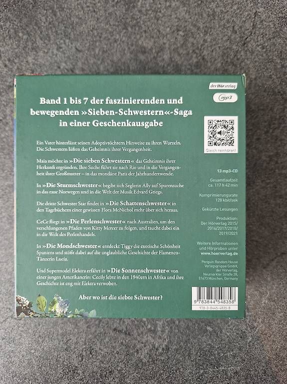 CD: Die sieben Schwerstern, Atlas – Usato da Biel-Benken BL venduto da Naysa 2