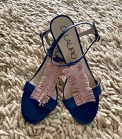Sommersandalen mit Absatz. Grösse 39.