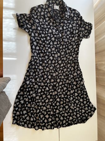 Robe fluide vintage français taille M - Plück