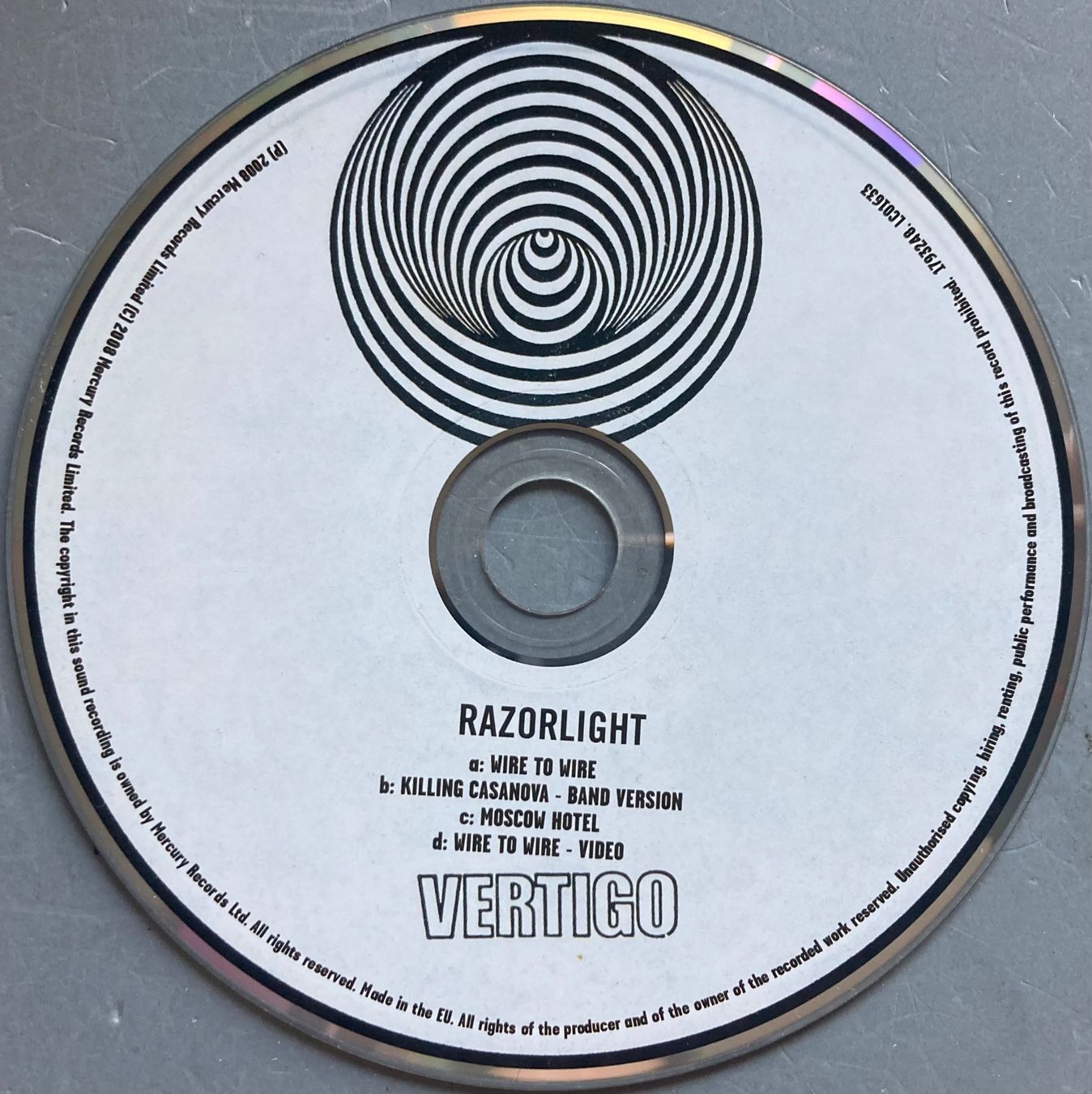 CDs: RAZORLIGHT - WIRE TO WIRE – D'occasion à Poliez-Pittet par Newtown-Records 1