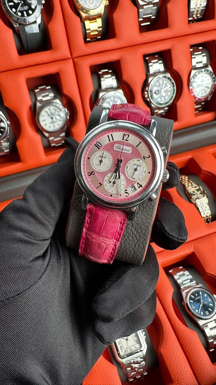 Chopard Orologi: Chopard - Mille Miglia -2004 - Intemporel Genève – Usato da Les Acacias venduto da Intemporel_and_Co.