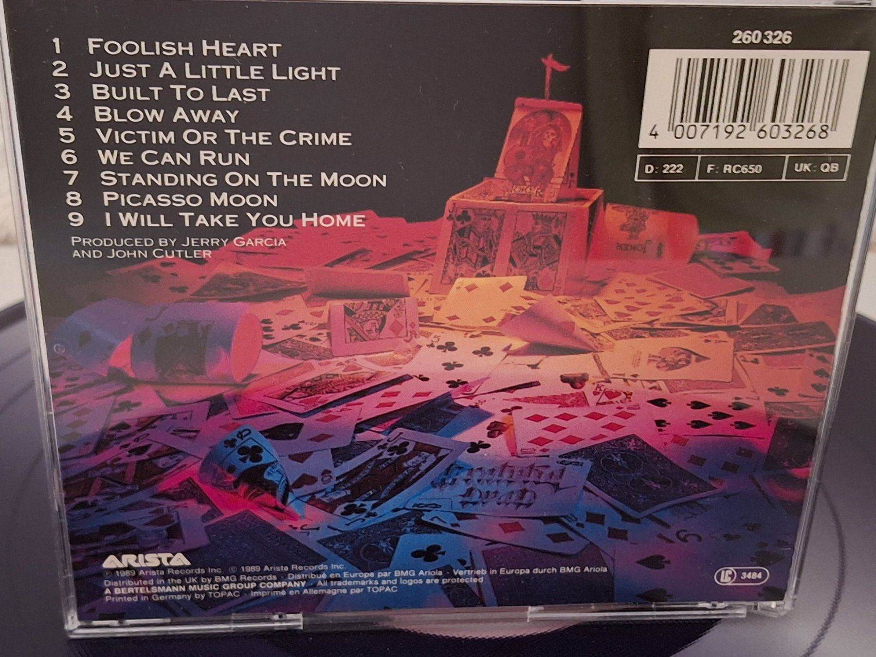CD: CD Grateful Dead - Built to Last – Usato da Aarberg venduto da Jackup1 1