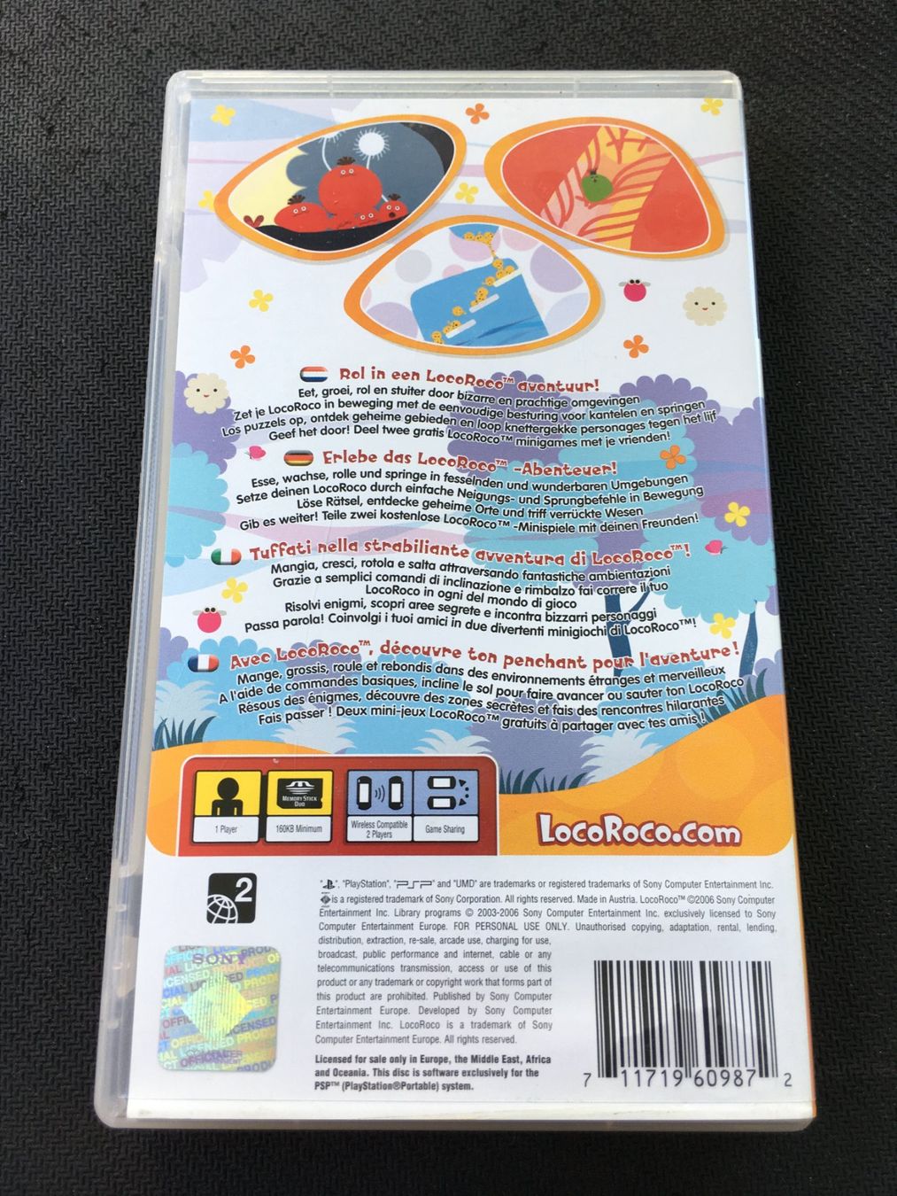 Sony Giochi: Loco Roco - PSP – Usato da St.Gallen venduto da sjosjo 1