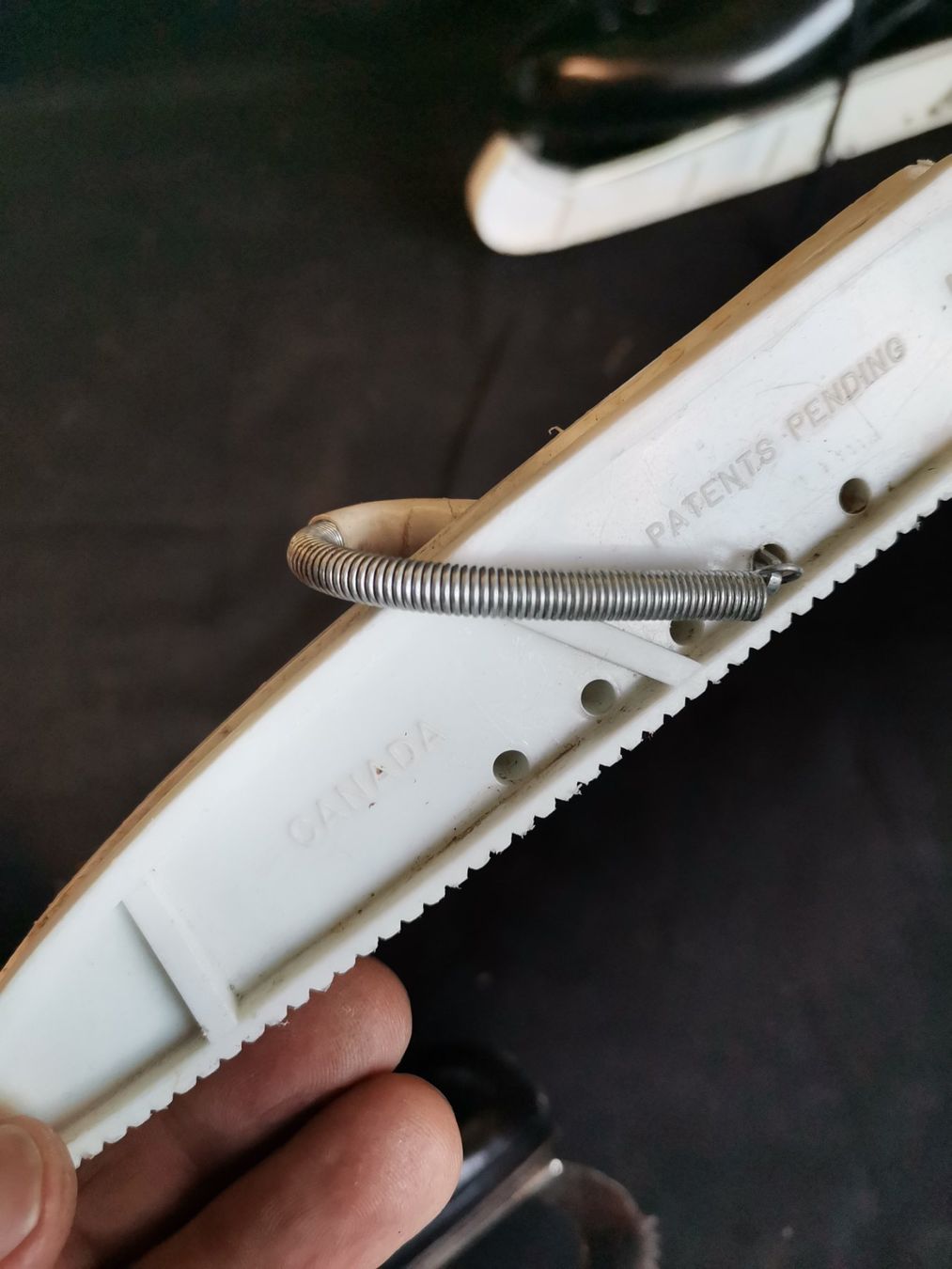 Pattini da ghiaccio: Wifa Eislaufschuhe, Vintage Eislaufschuhe, Schlittschuhe Led – Usato da Wiedlisbach venduto da materialkreislauf 9